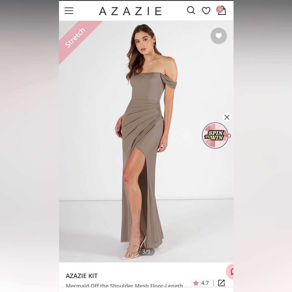 Azazie Kit A6 Taupe Unaltered